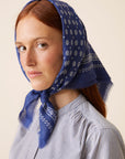 Foulard N°676 Denim Blue - Moismont