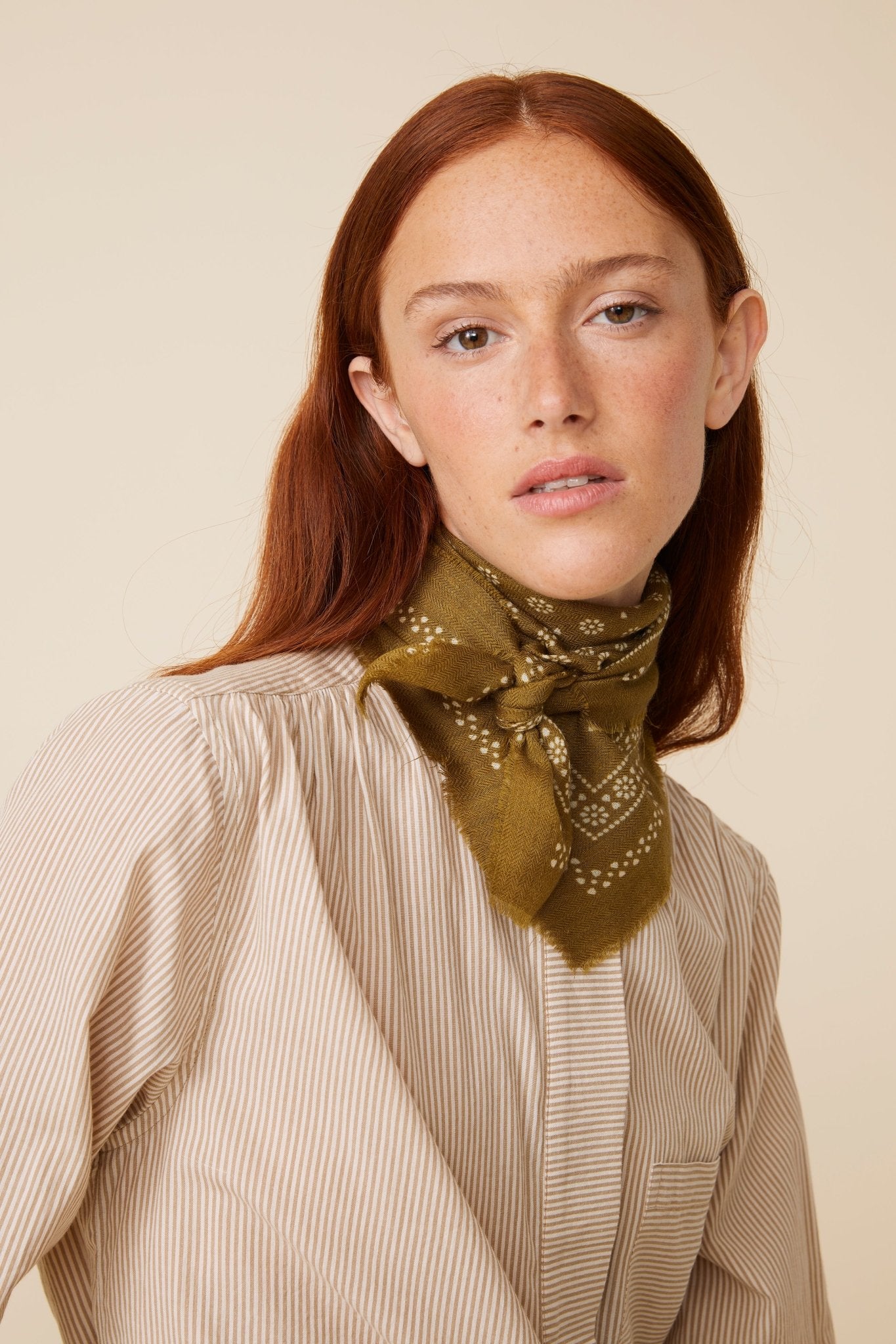 Foulard N°676 Khaki - Moismont