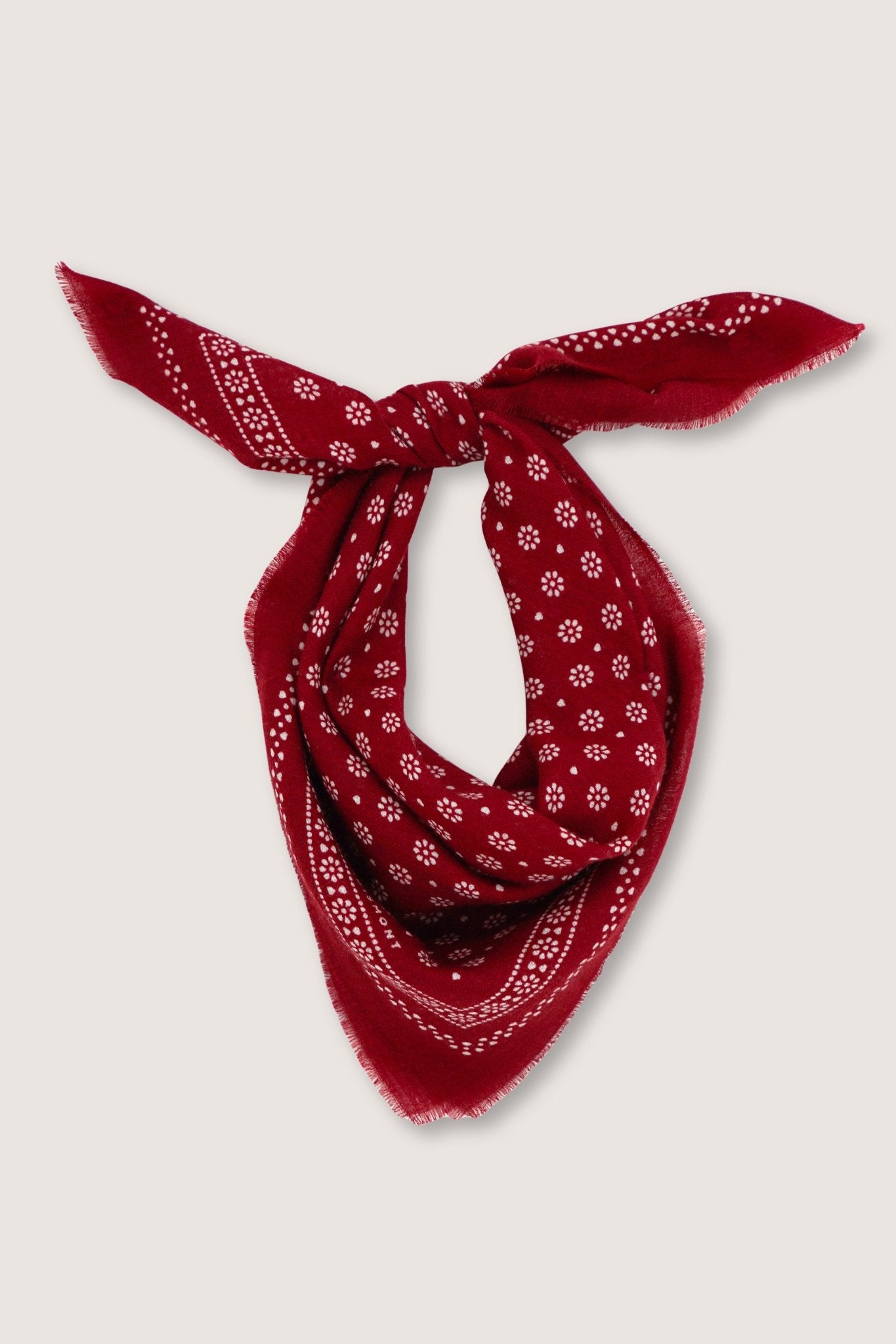 Foulard N°676 Red Wine - Moismont