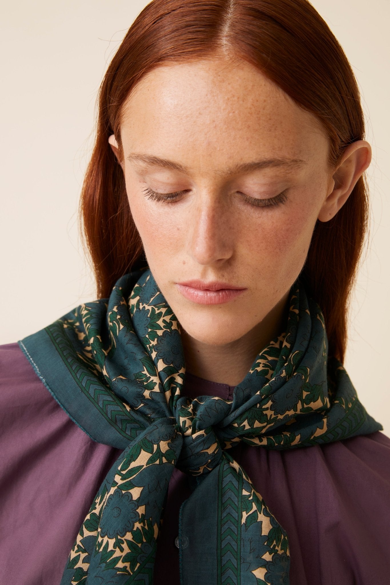 Foulard N°680 Duck Green - Moismont