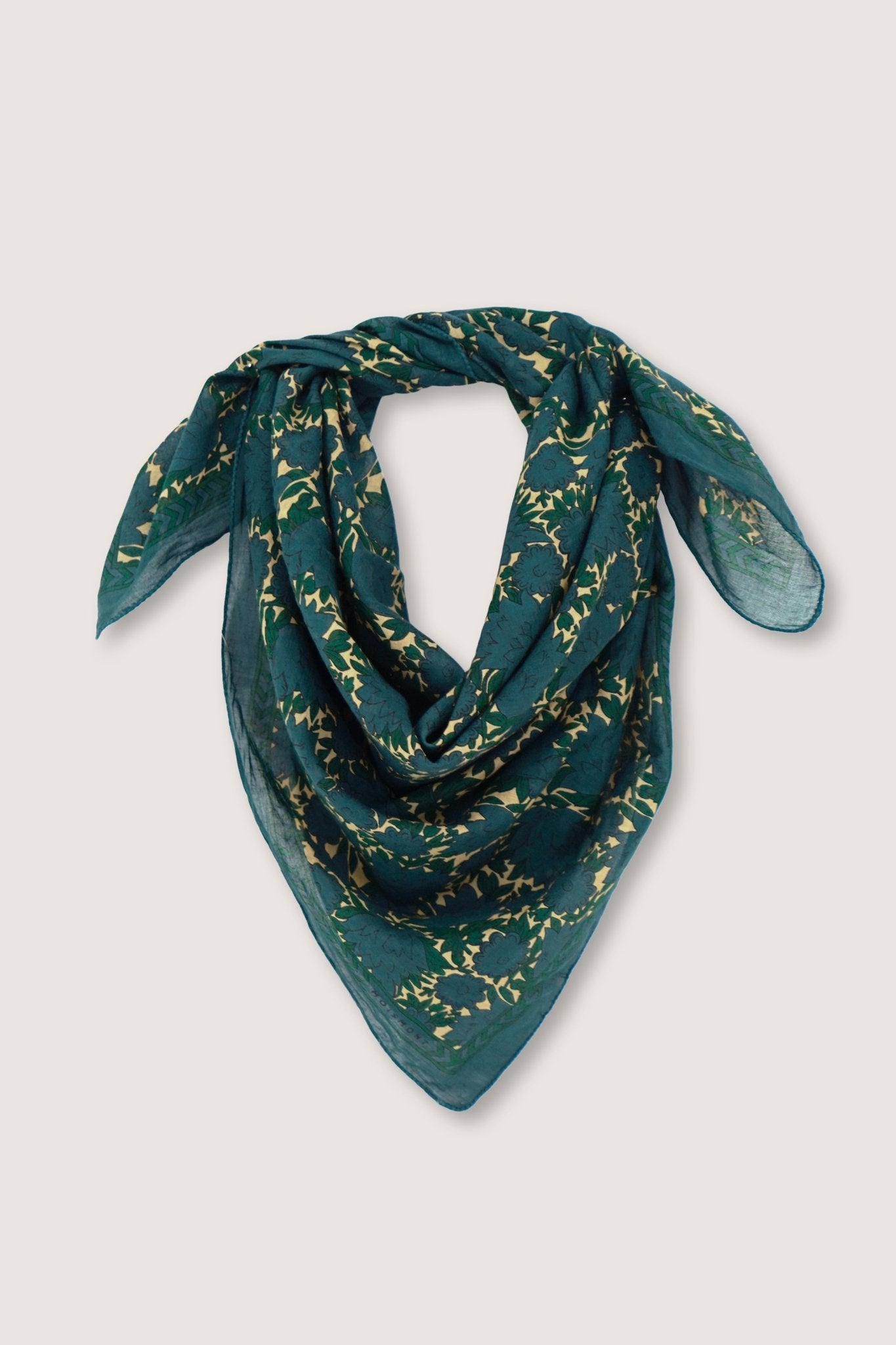 Foulard N°680 Duck Green - Moismont