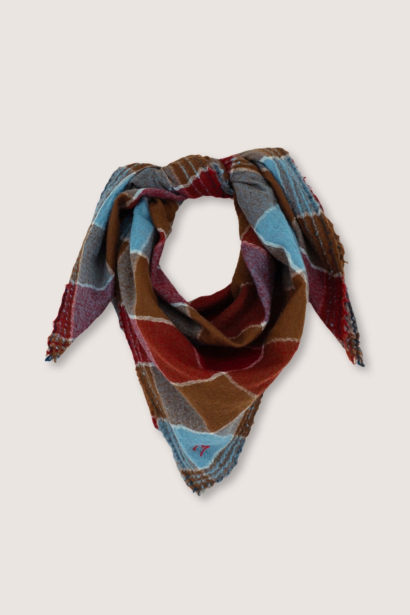 Foulard N°686 Red Wine - Moismont