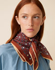 Foulard N°715 Red Wine - Moismont