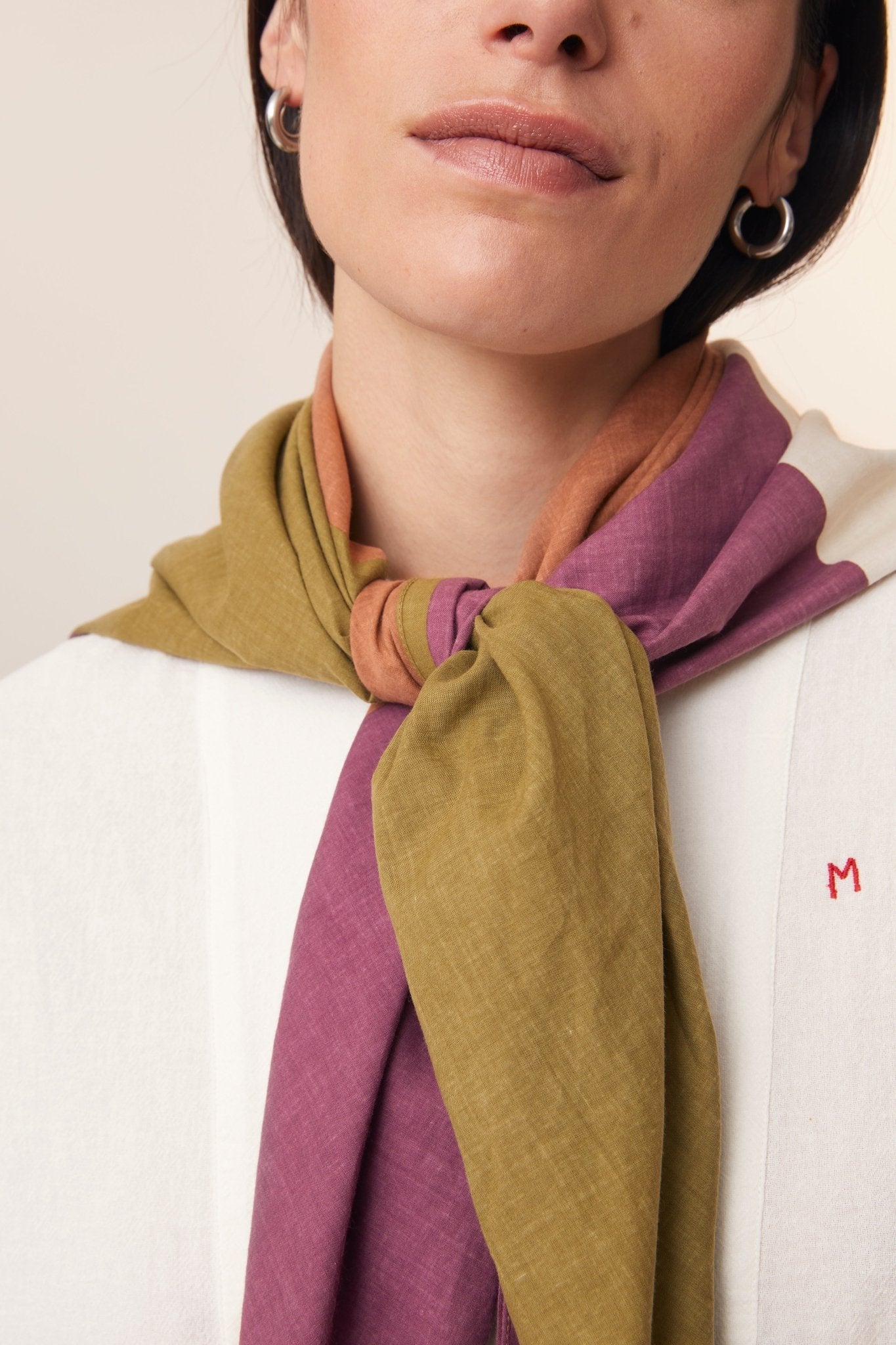 Foulard N°717 Khaki - Moismont