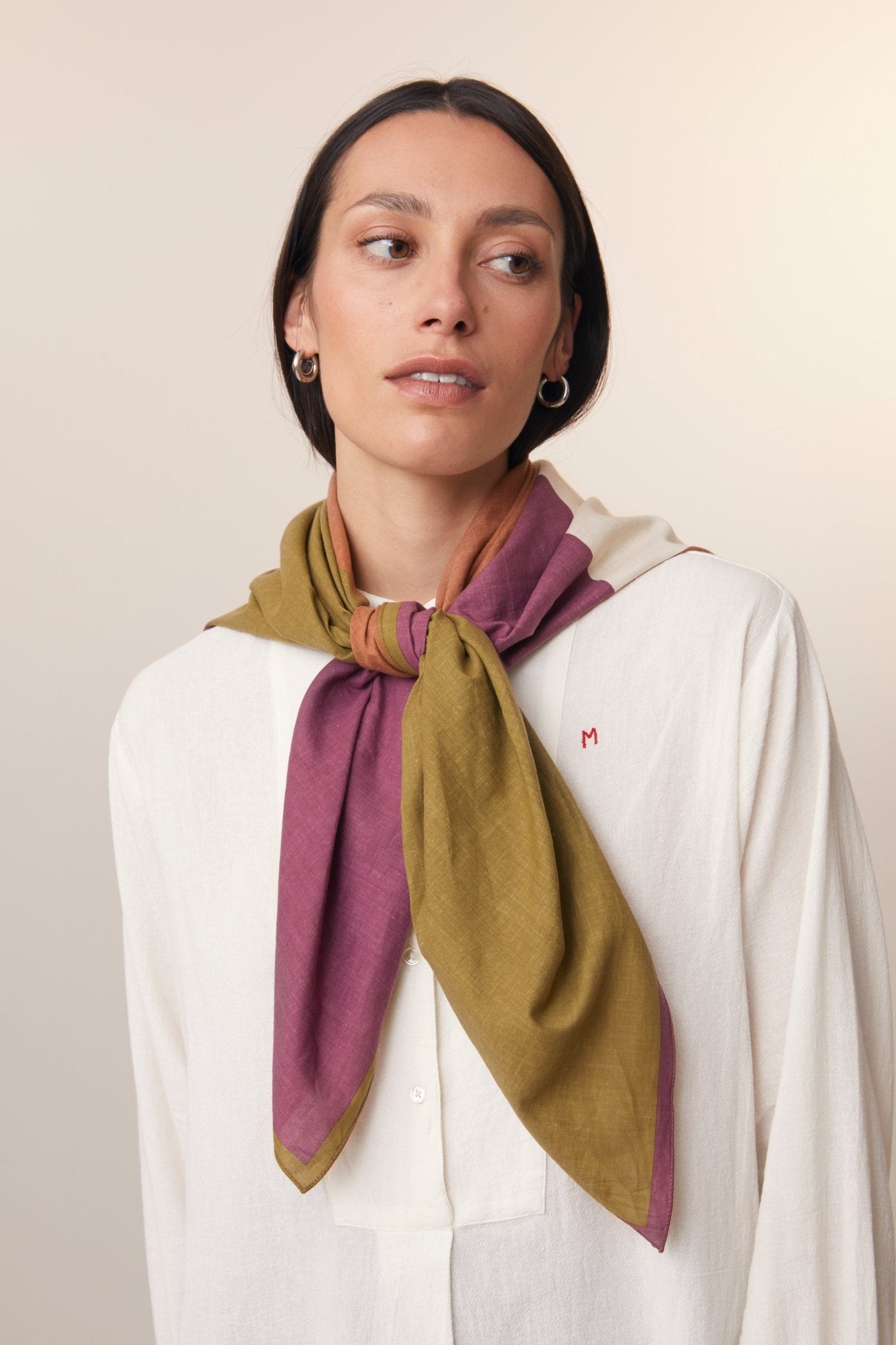 Foulard N°717 Khaki - Moismont