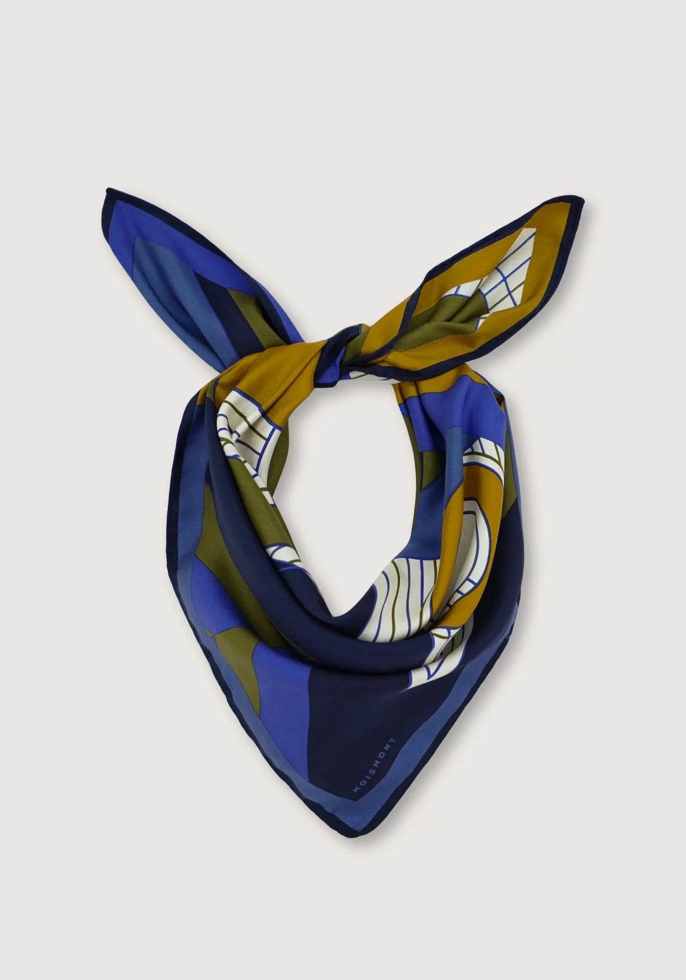 Foulard (écharpe) Les Nouveaux Bijoutiers, Couleur Ivoire En Polyester - Occasion