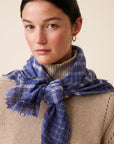 Foulard N°744 Denim Blue - Moismont