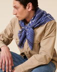 Foulard N°744 Denim Blue - Moismont