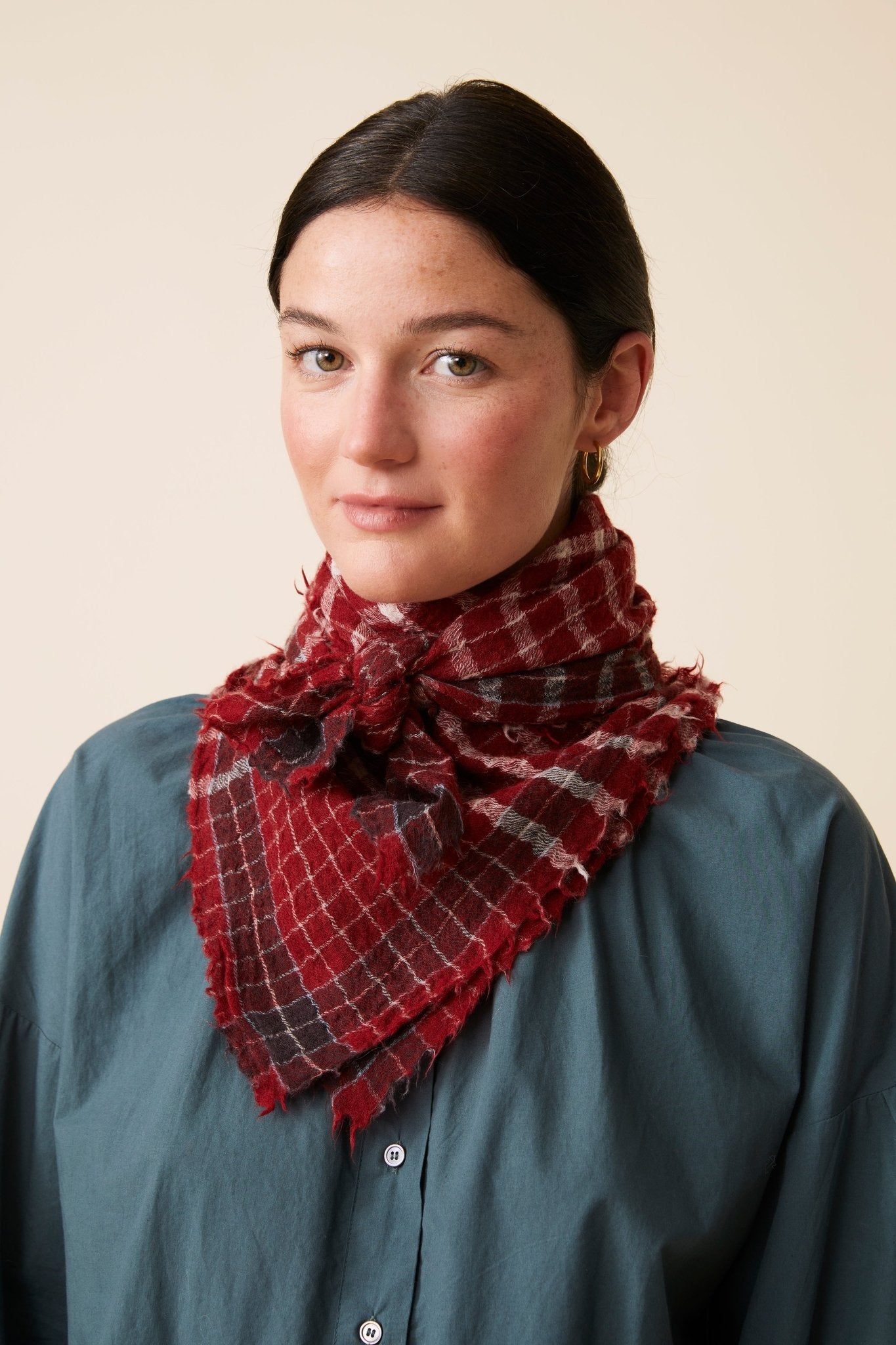 Foulard N°744 Red Wine - Moismont