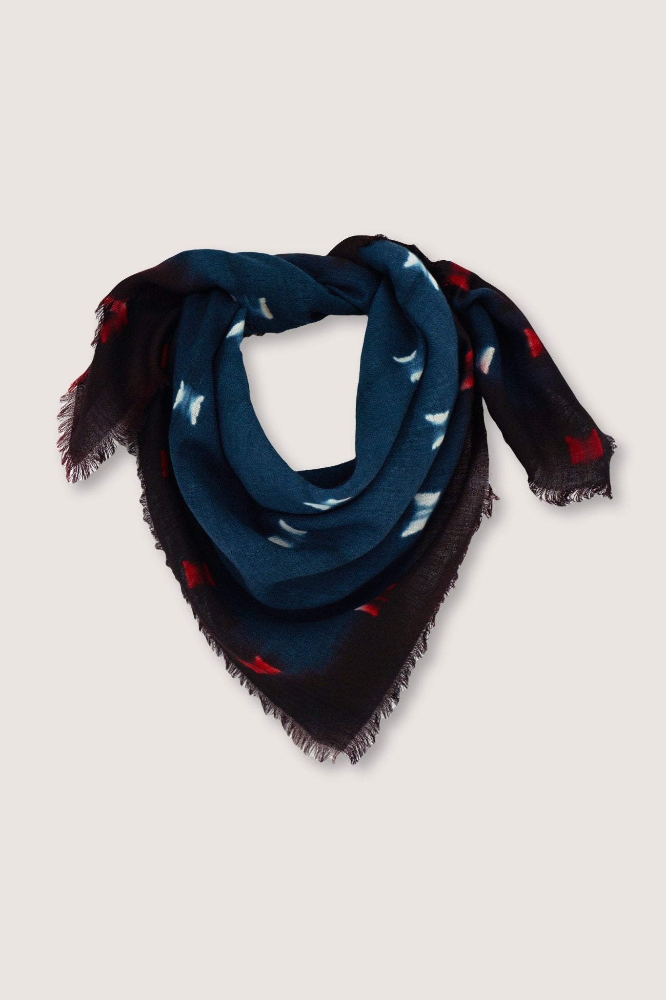 Foulard N°746 Navy Blue - Moismont