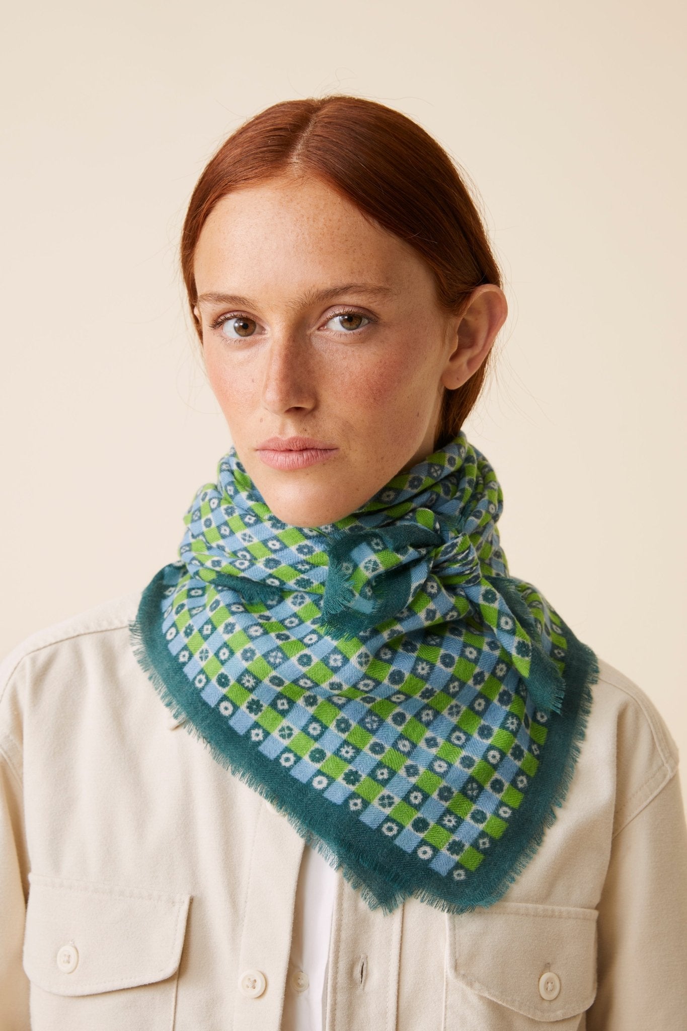 Foulard N°749 Apple Green - Moismont