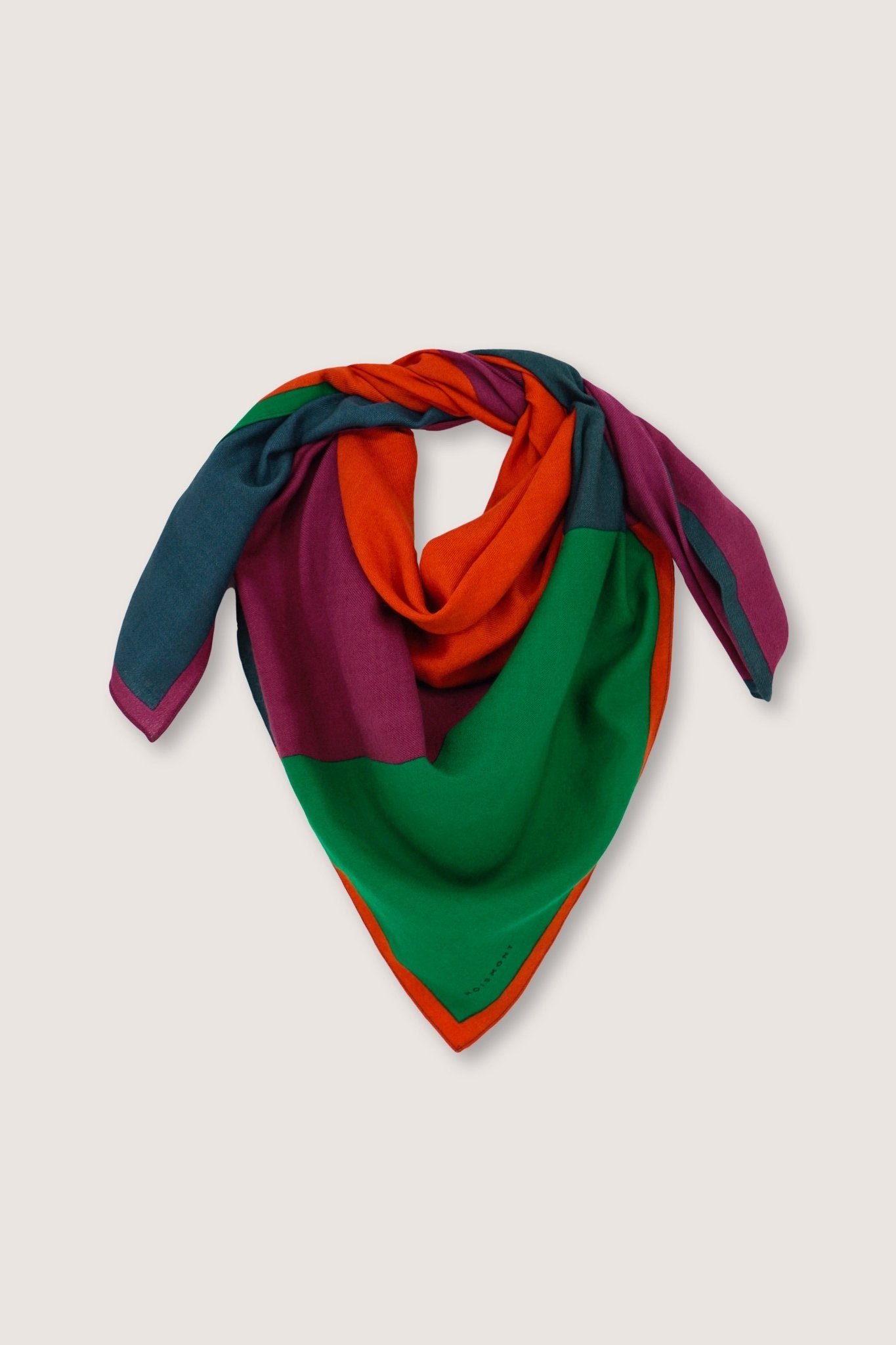 Foulard N°751 Poppy Red - Moismont