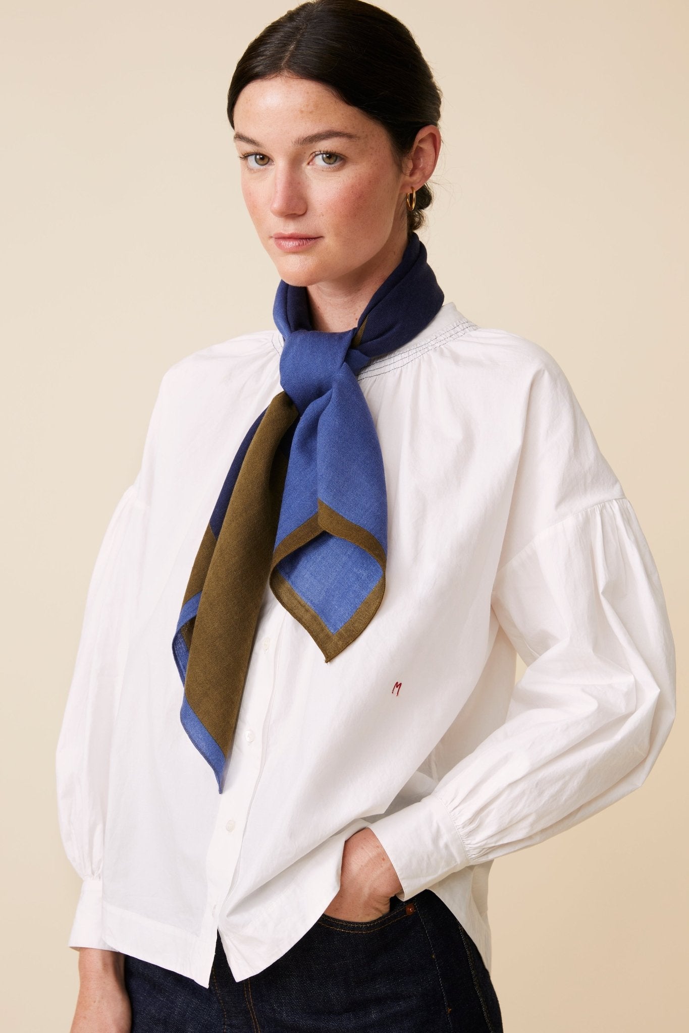 Foulard N°751 Royal Blue - Moismont