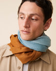 Foulard N°753 Navy Blue - Moismont