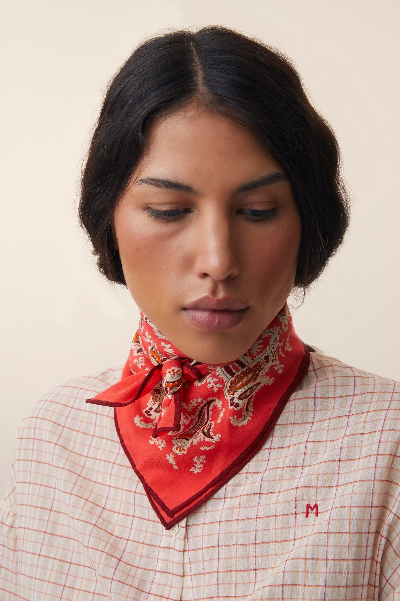 Foulard N°763 Pop Pink - Moismont