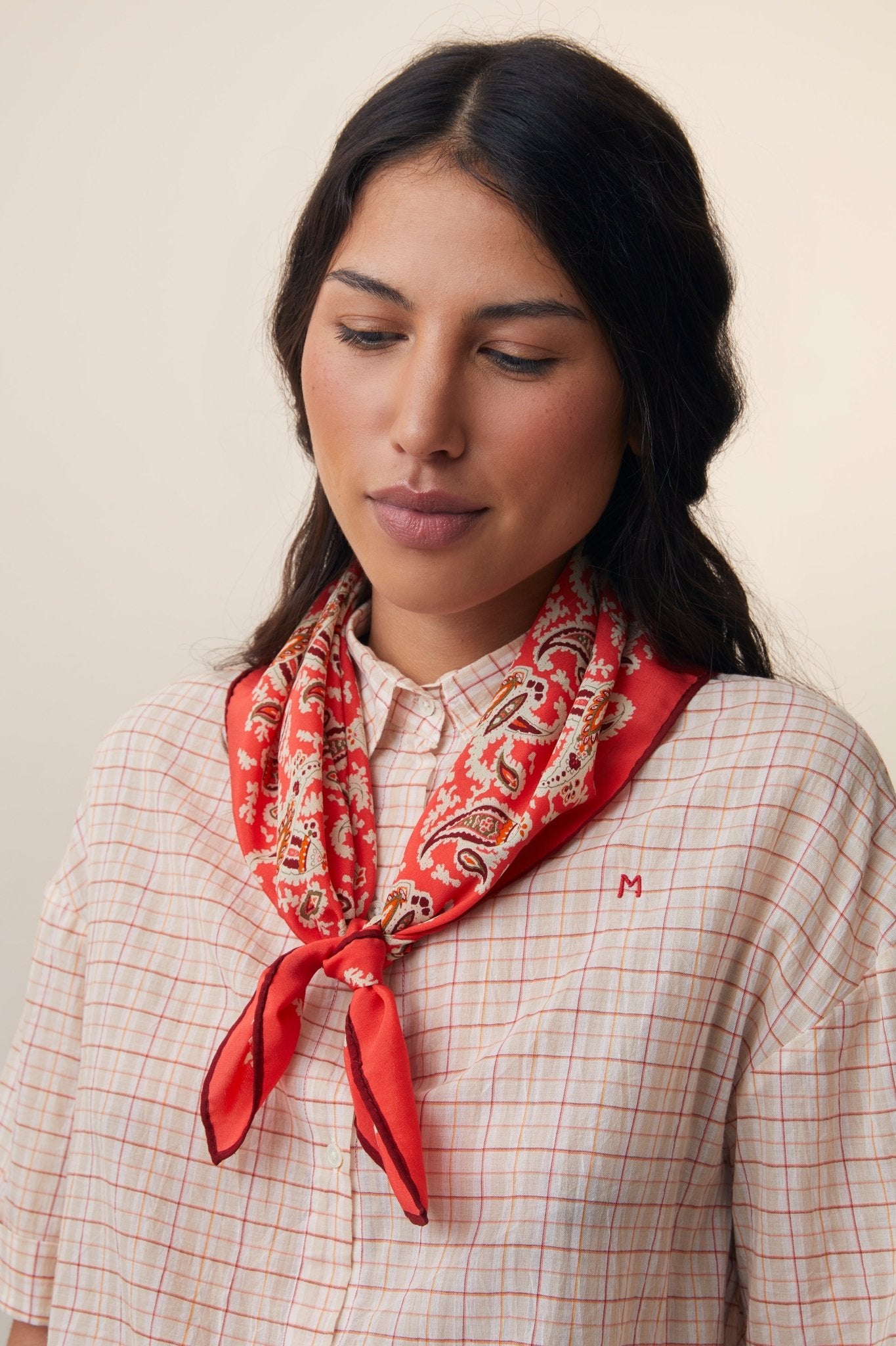 Foulard N°763 Pop Pink - Moismont