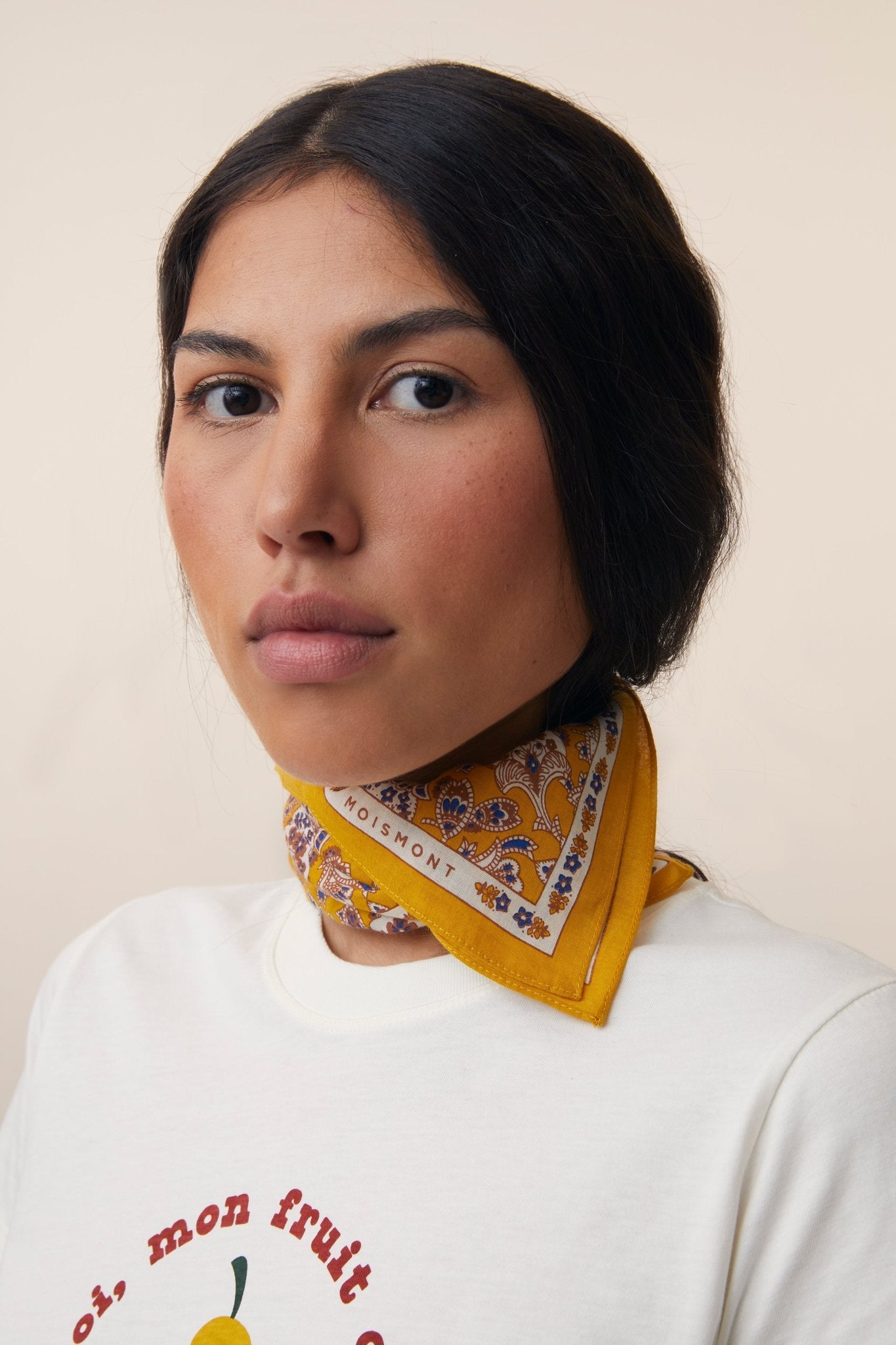 Foulard N°764 Holi Yellow - Moismont