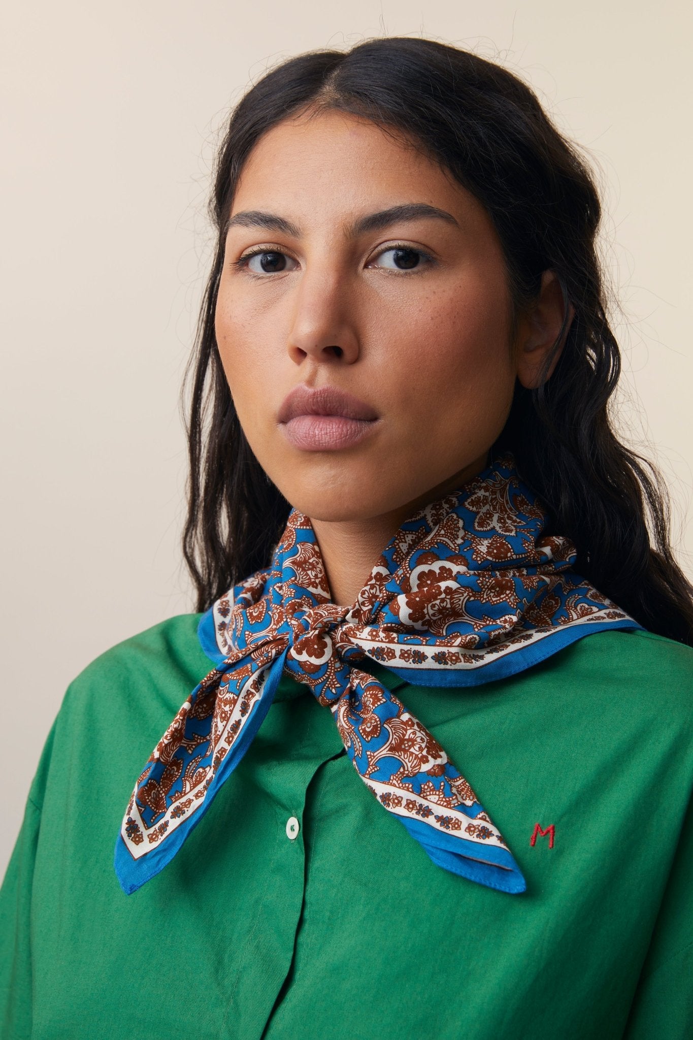 Foulard N°764 Royal Blue - Moismont