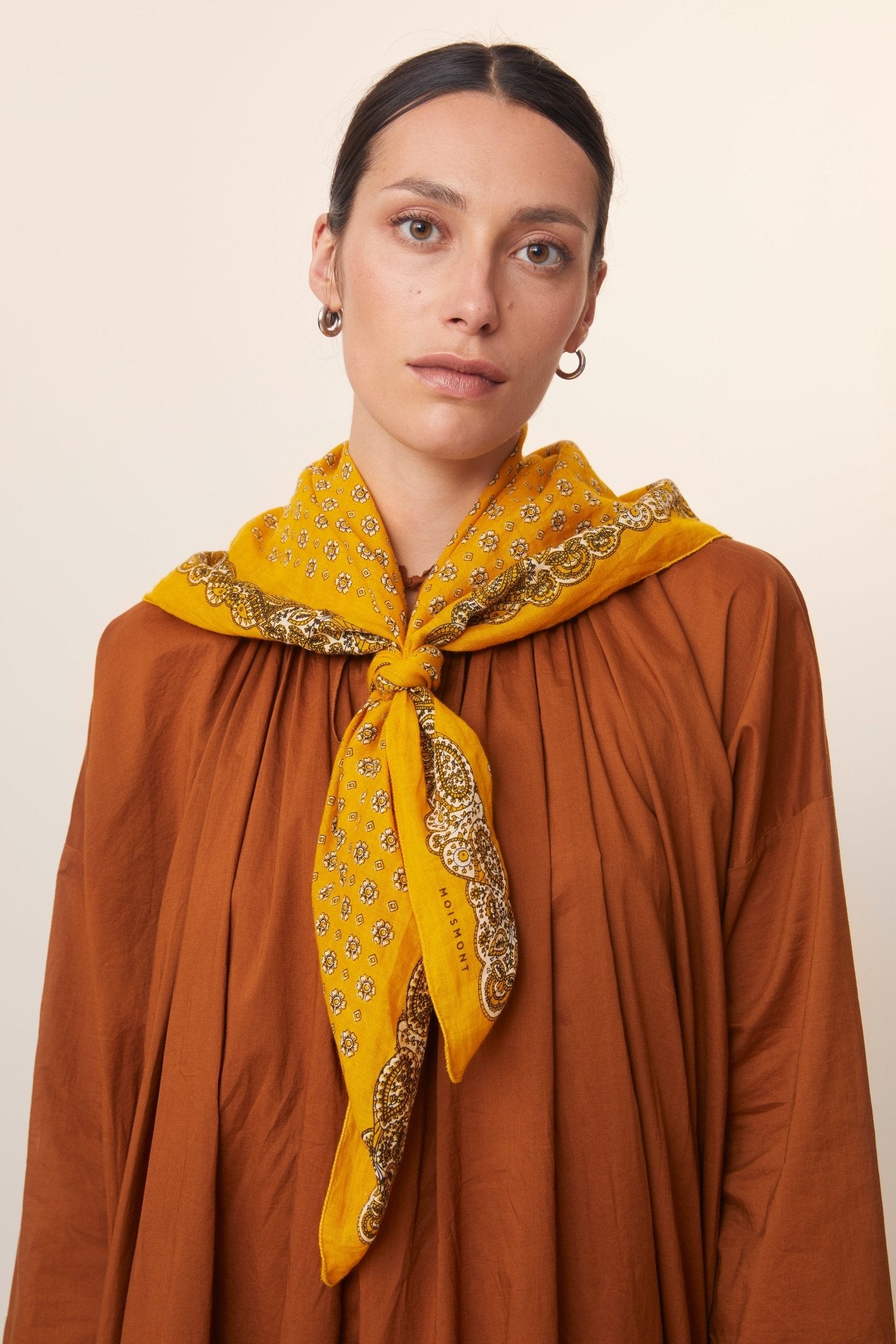 Foulard N°767 Holi Yellow - Moismont