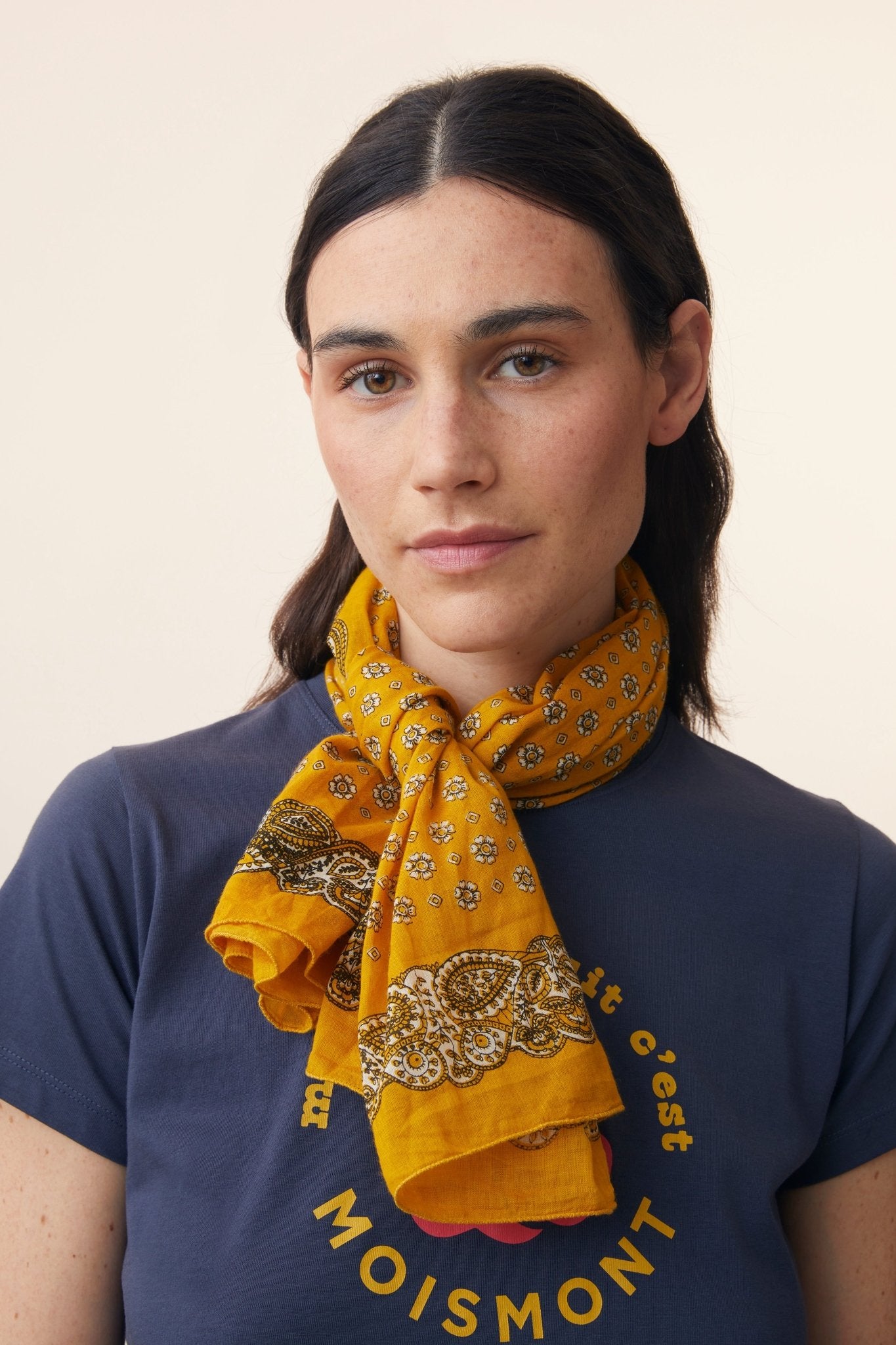 Foulard N°767 Holi Yellow - Moismont