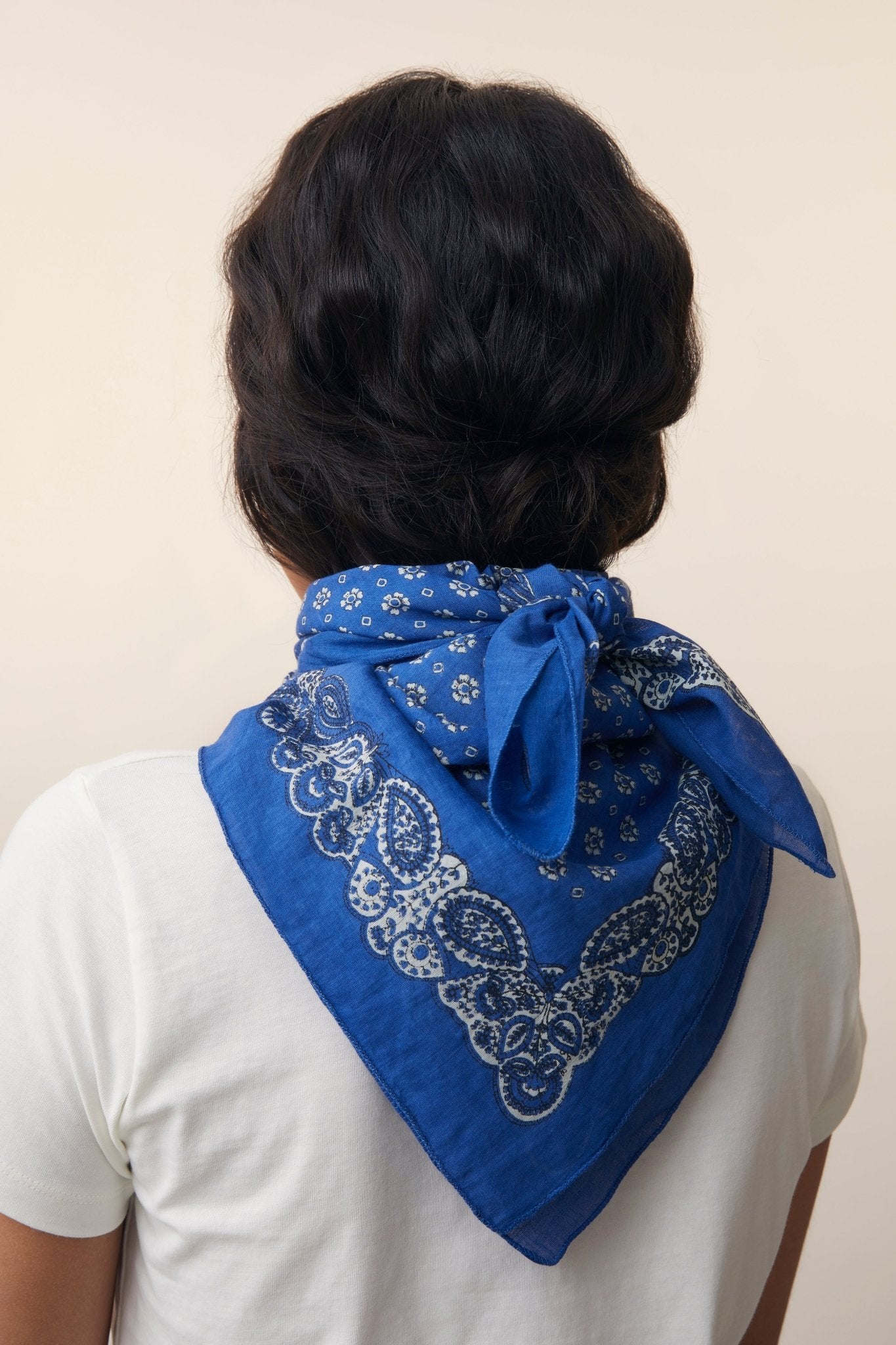 Foulard N°767 Royal Blue - Moismont