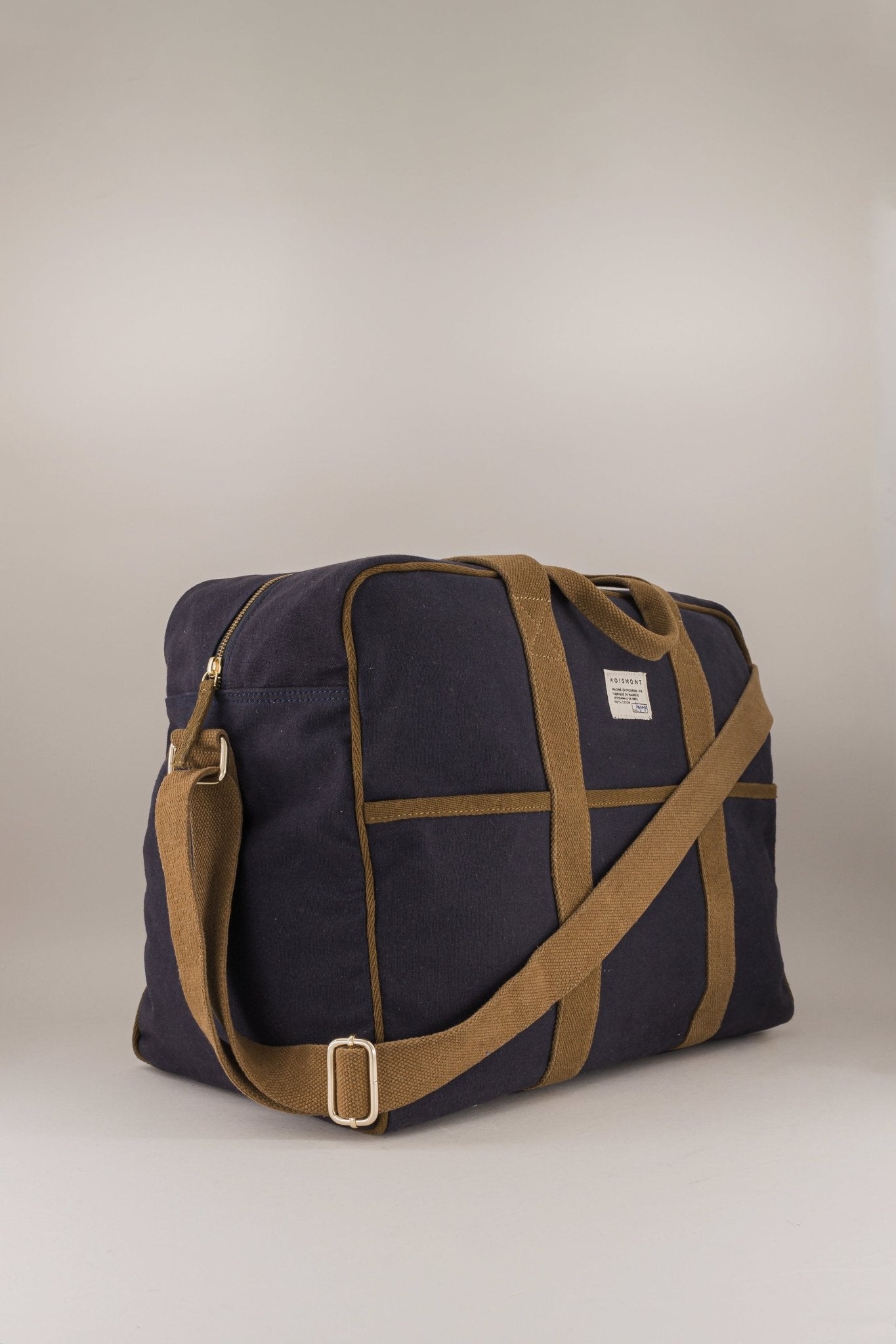 Grand Sac Week - End N°48 Canva Navy Blue - Moismont