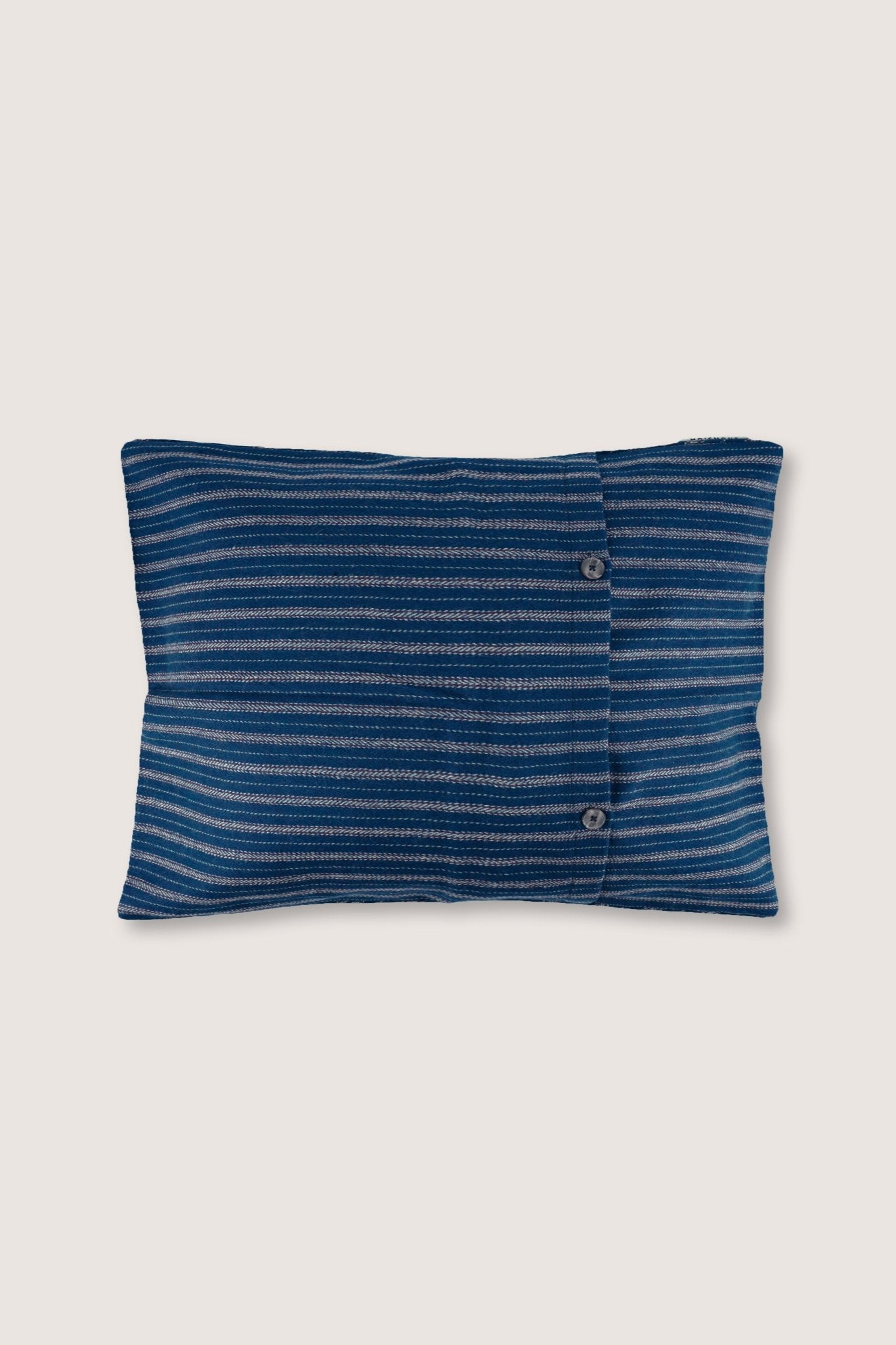 Housse de coussin laine N°80 Navy Blue - Moismont