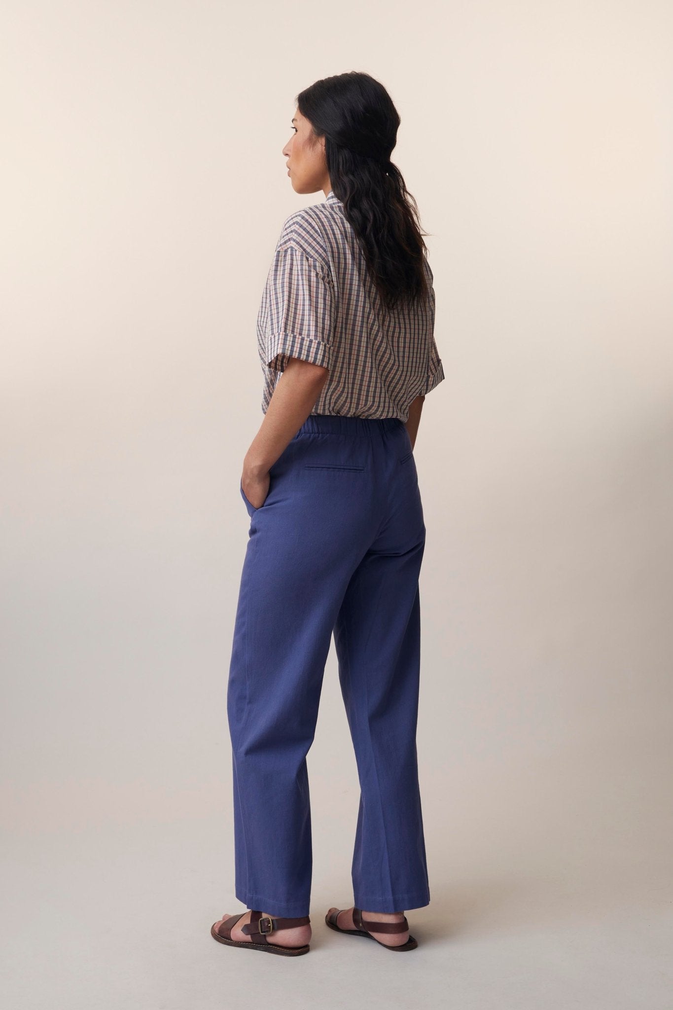 Pantalon Pio N°786 Navy Blue - Moismont