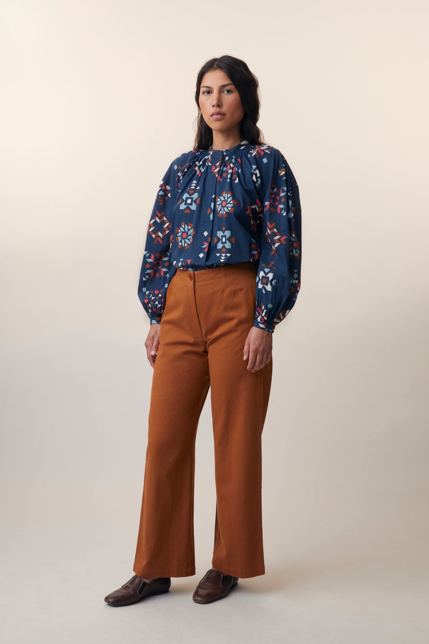 Pantalon Pio N°786 Terracotta - Moismont