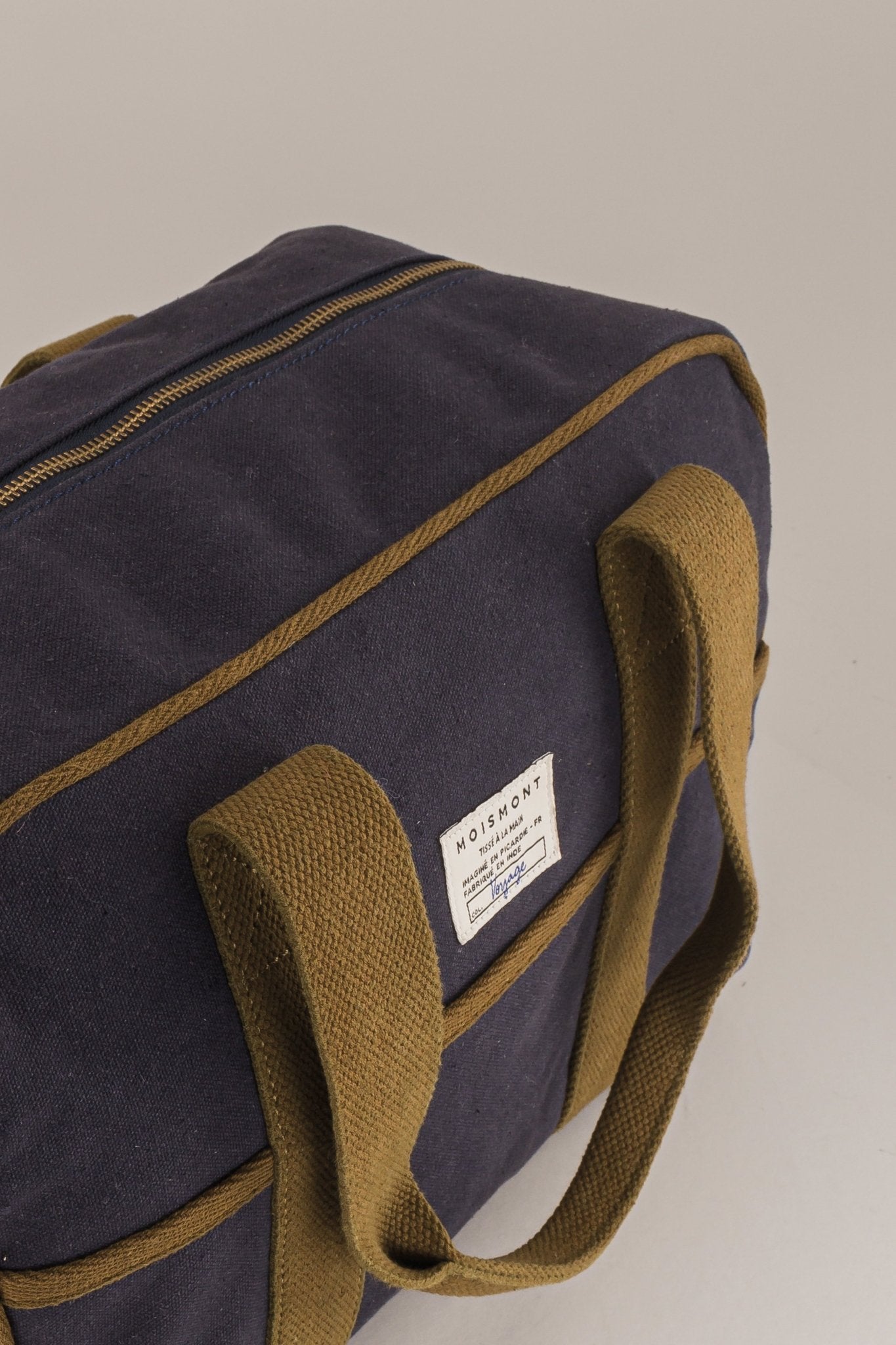 Petit Sac Week - End N°47 Canva Navy Blue - Moismont