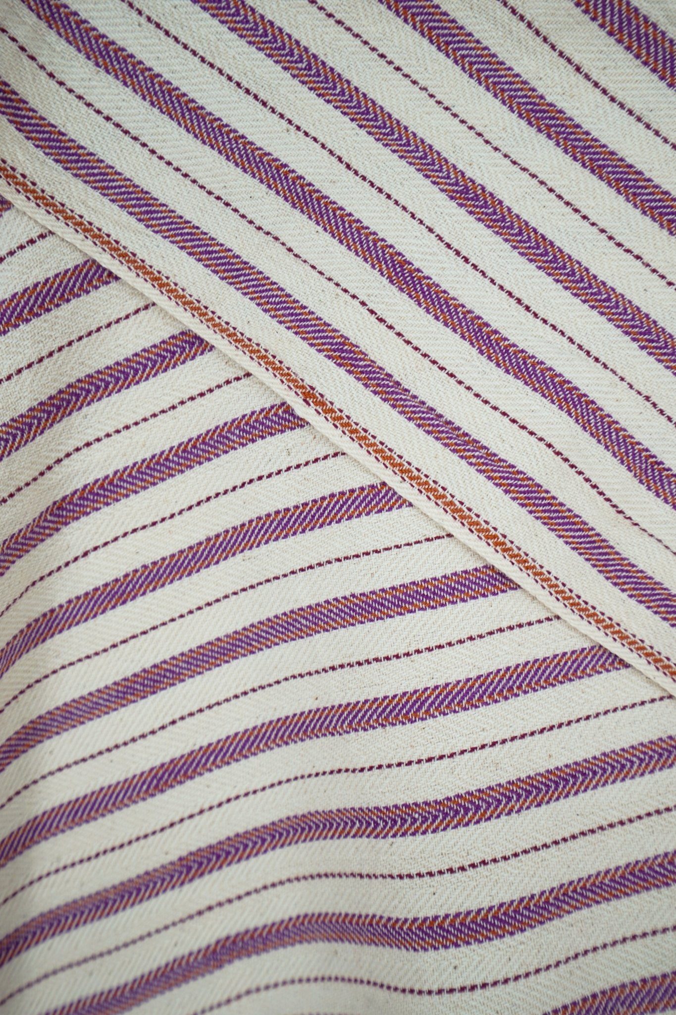 Plaid Coton N°29 Violette - Moismont