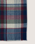 Plaid Laine N°81 Navy Blue - Moismont