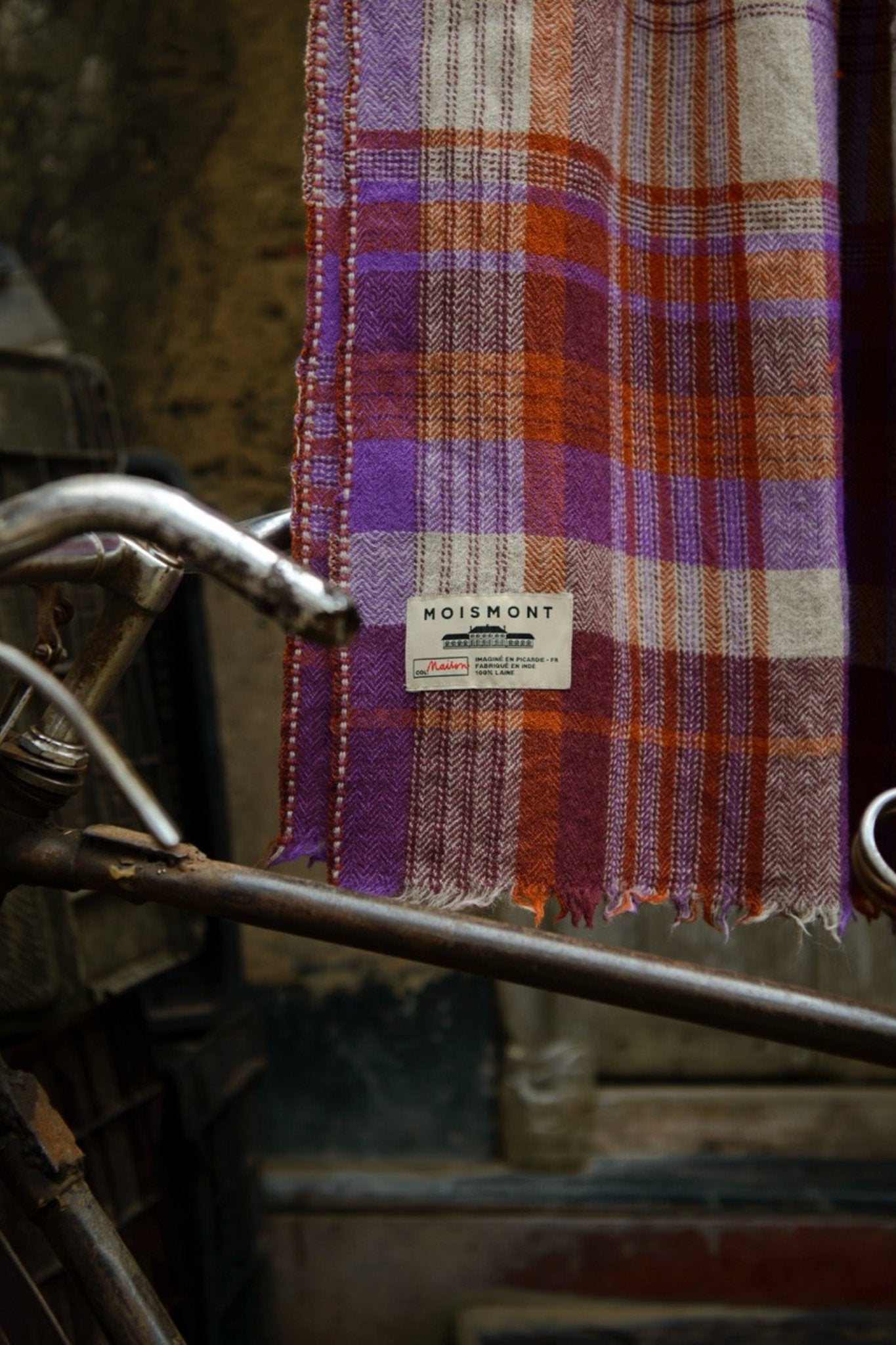 Plaid Laine N°81 Violette - Moismont