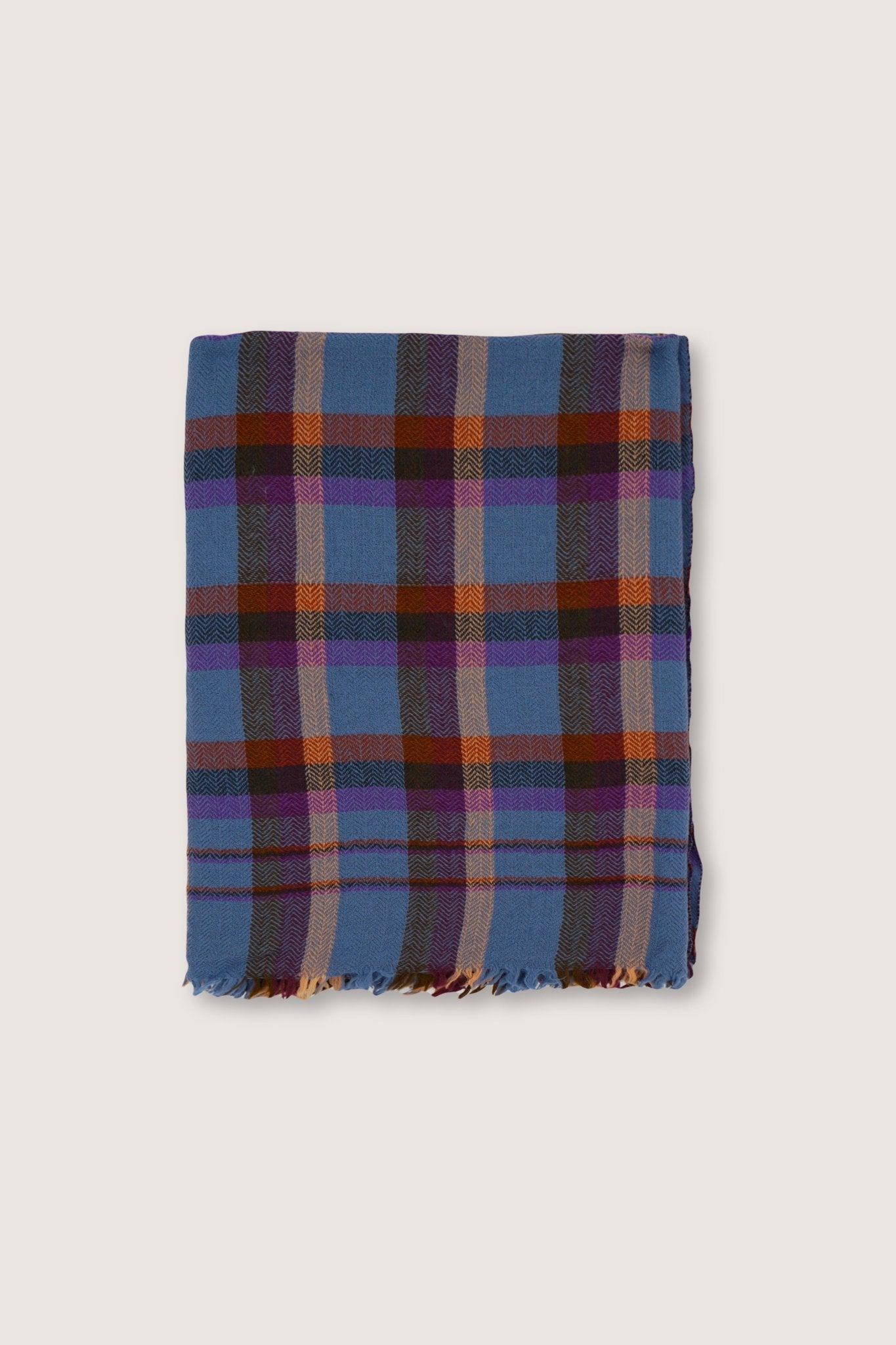 Plaid Laine N°82 Cloud - Moismont