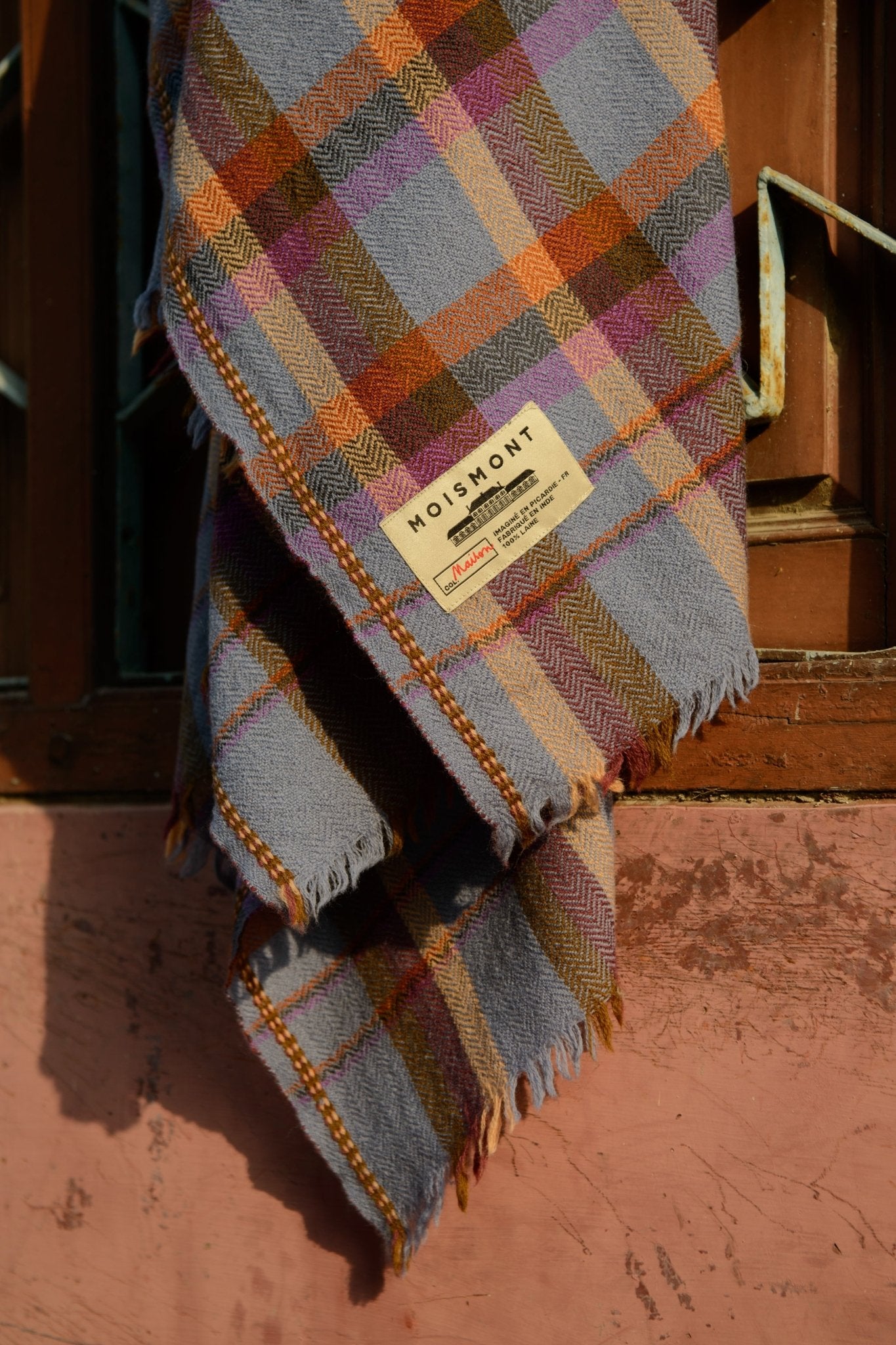 Plaid Laine N°82 Cloud - Moismont