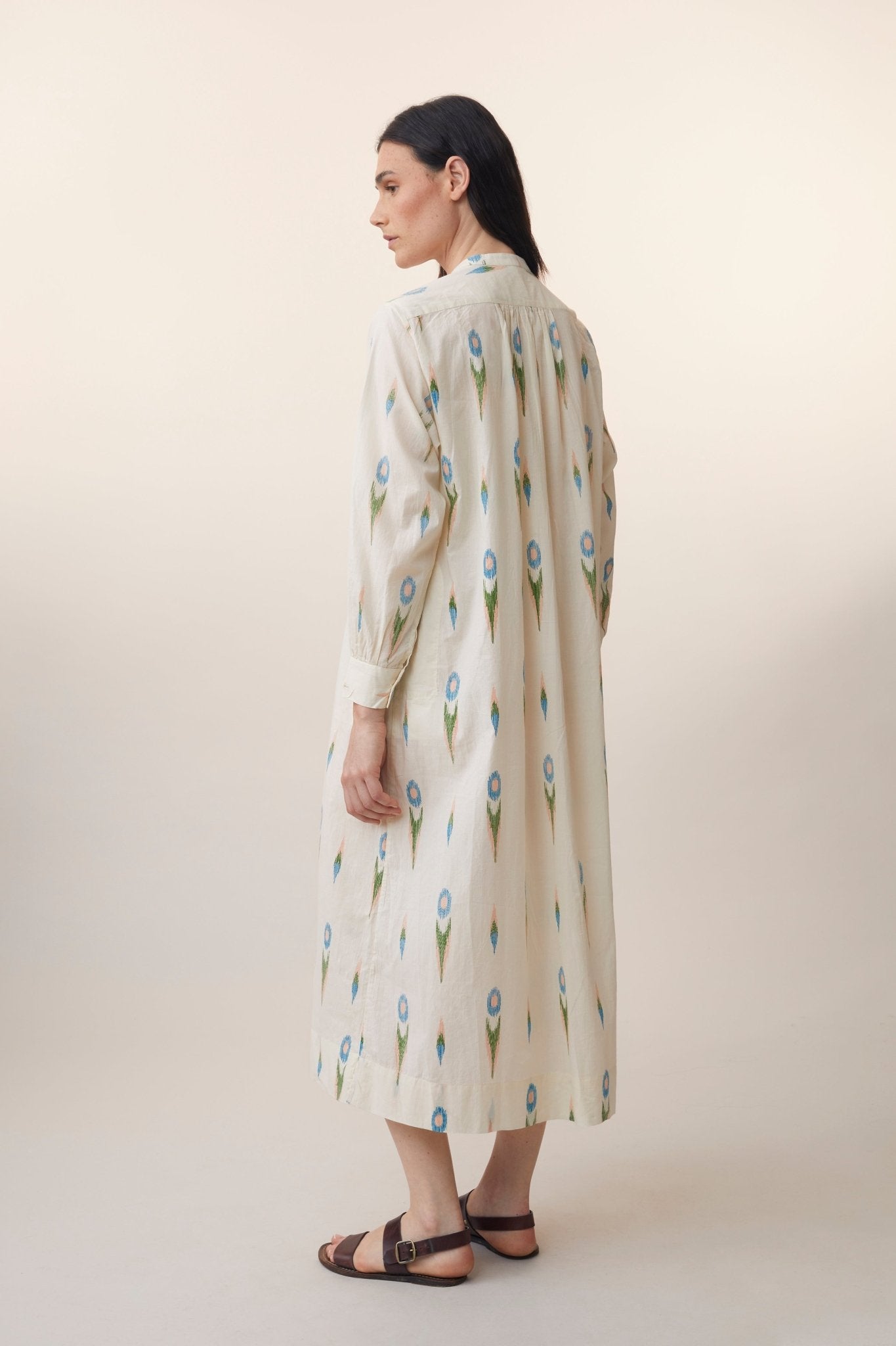 Robe Chloé N°785 Ikat Natural - Moismont