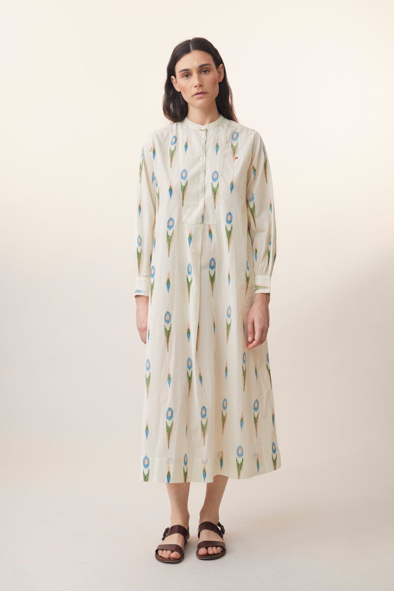 Robe Chloé N°785 Ikat Natural - Moismont