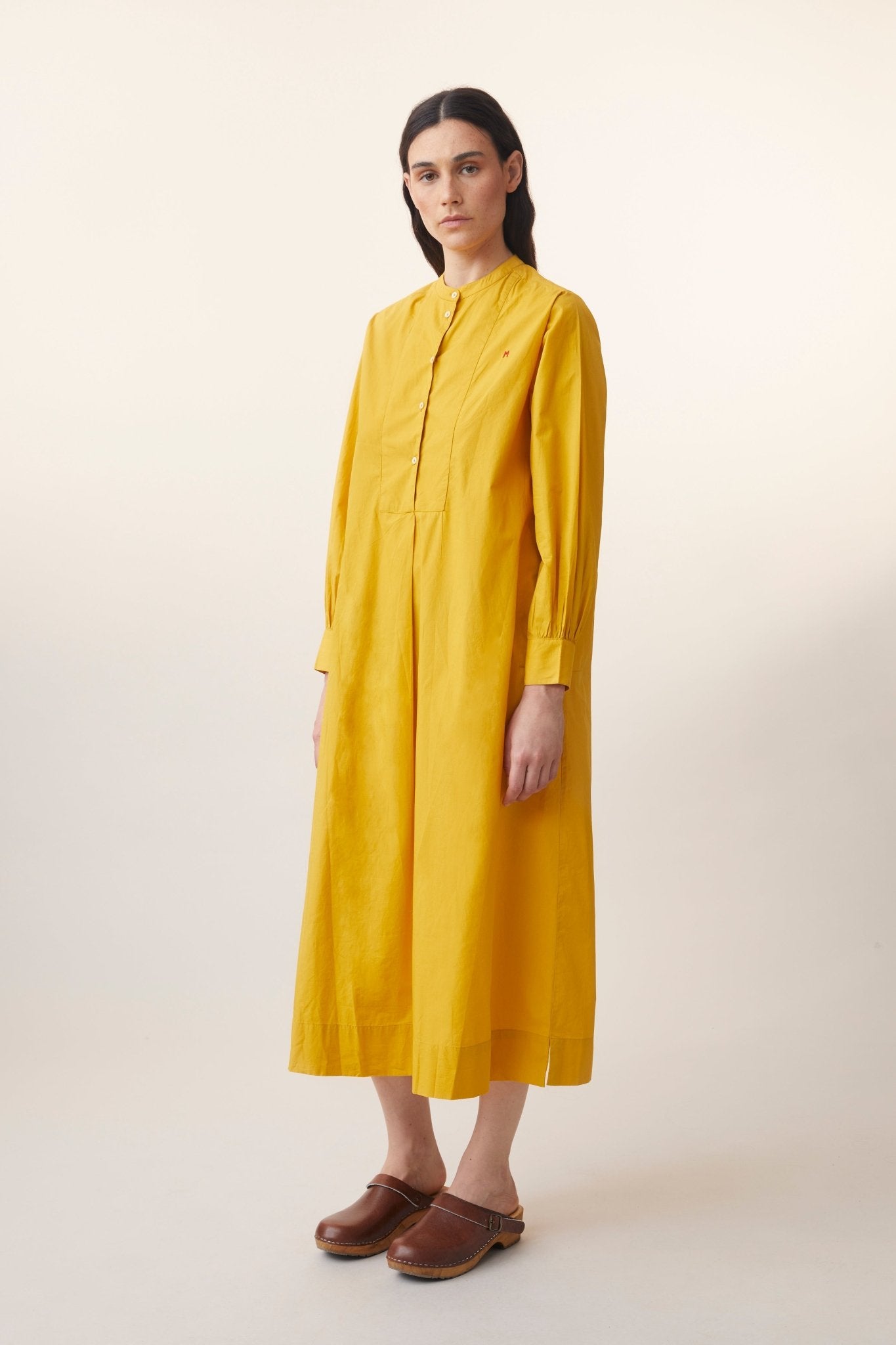 Robe Chloé N°785 Poplin Holi Yellow - Moismont