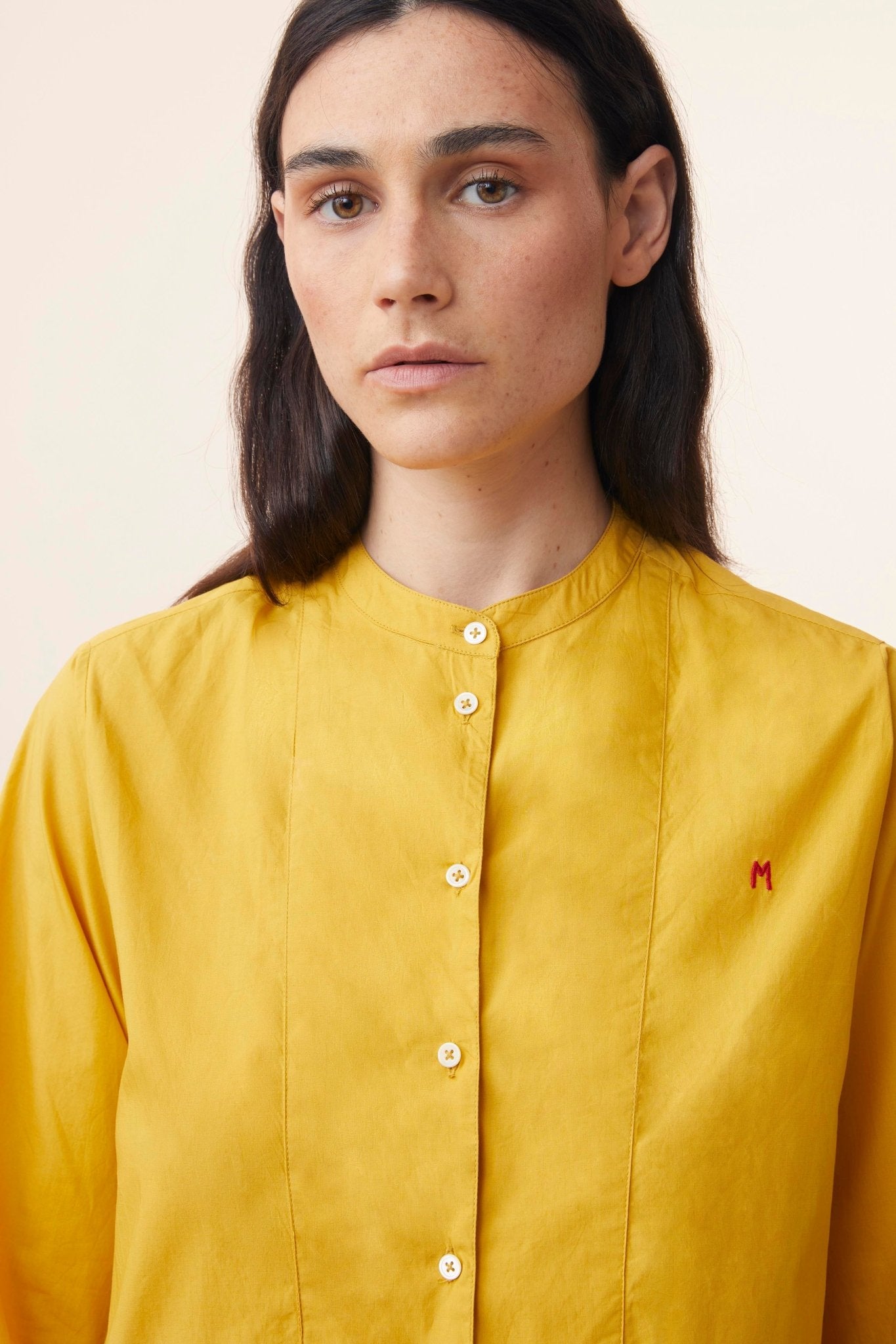 Robe Chloé N°785 Poplin Holi Yellow - Moismont