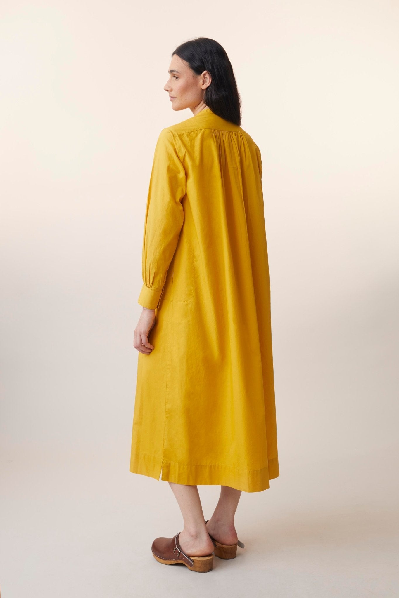 Robe Chloé N°785 Poplin Holi Yellow - Moismont