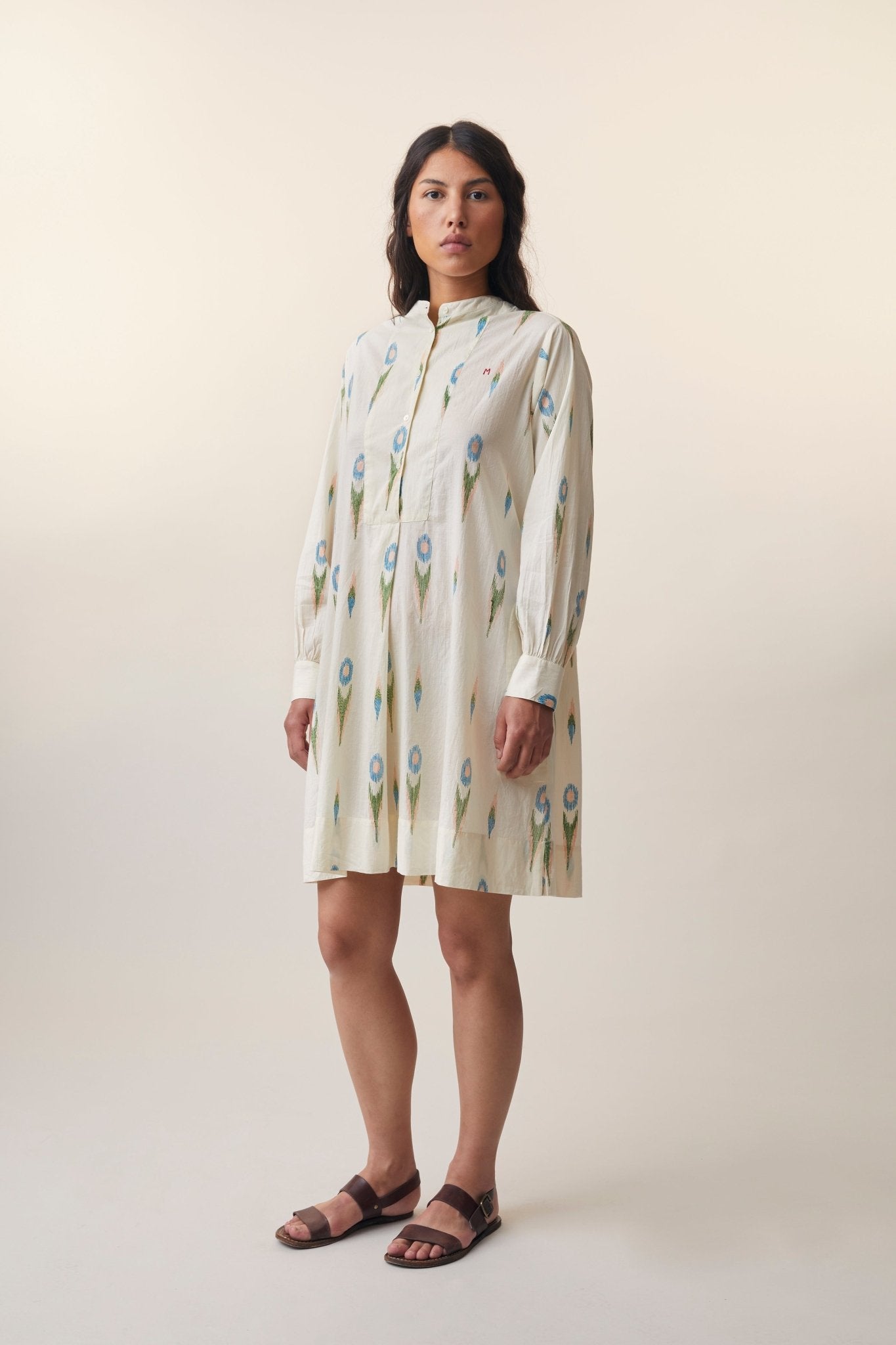 Robe Martine N°784 Ikat Natural - Moismont