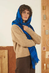 Echarpe N°699 Blue Worker - Moismont
