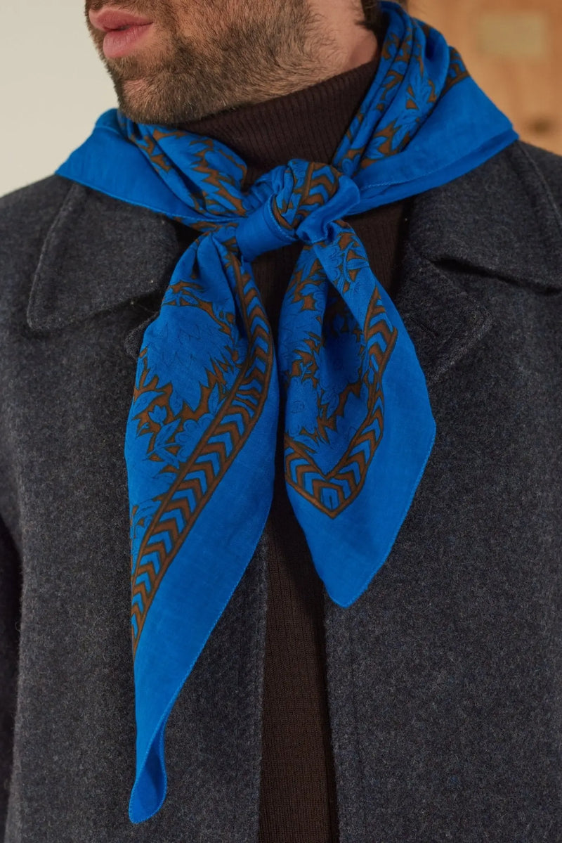 Foulard N°680 Blue Worker - Moismont