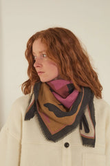 Foulard N°682 Woody Pink - Moismont