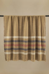 Plaid Laine N°72 Ochre - Moismont