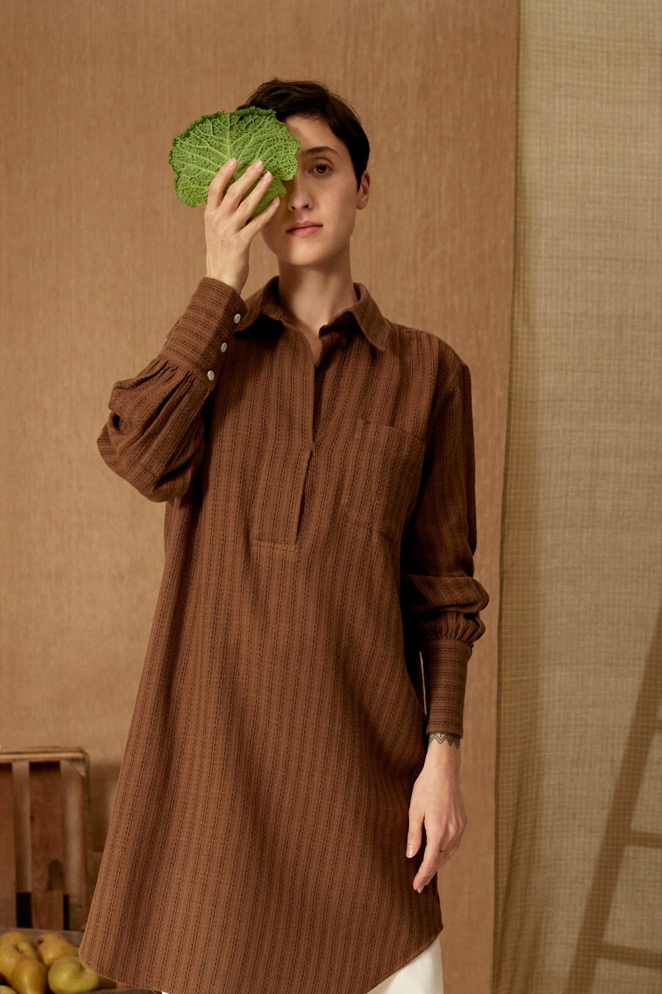 Robe N°9 Stripes Touquet Wood - Moismont