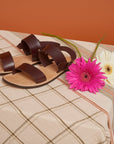 Sandales N°2 Dark Brown - Moismont